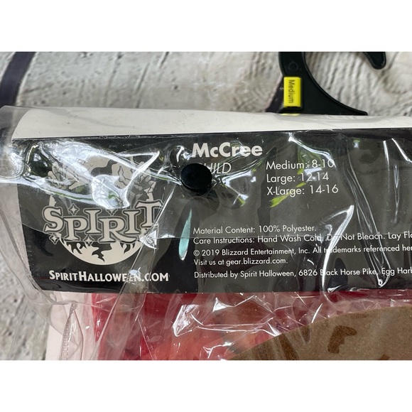 Spirit Halloween Overwatch McCree/Cassidy Boys Halloween Costume - Picture 7 of 7